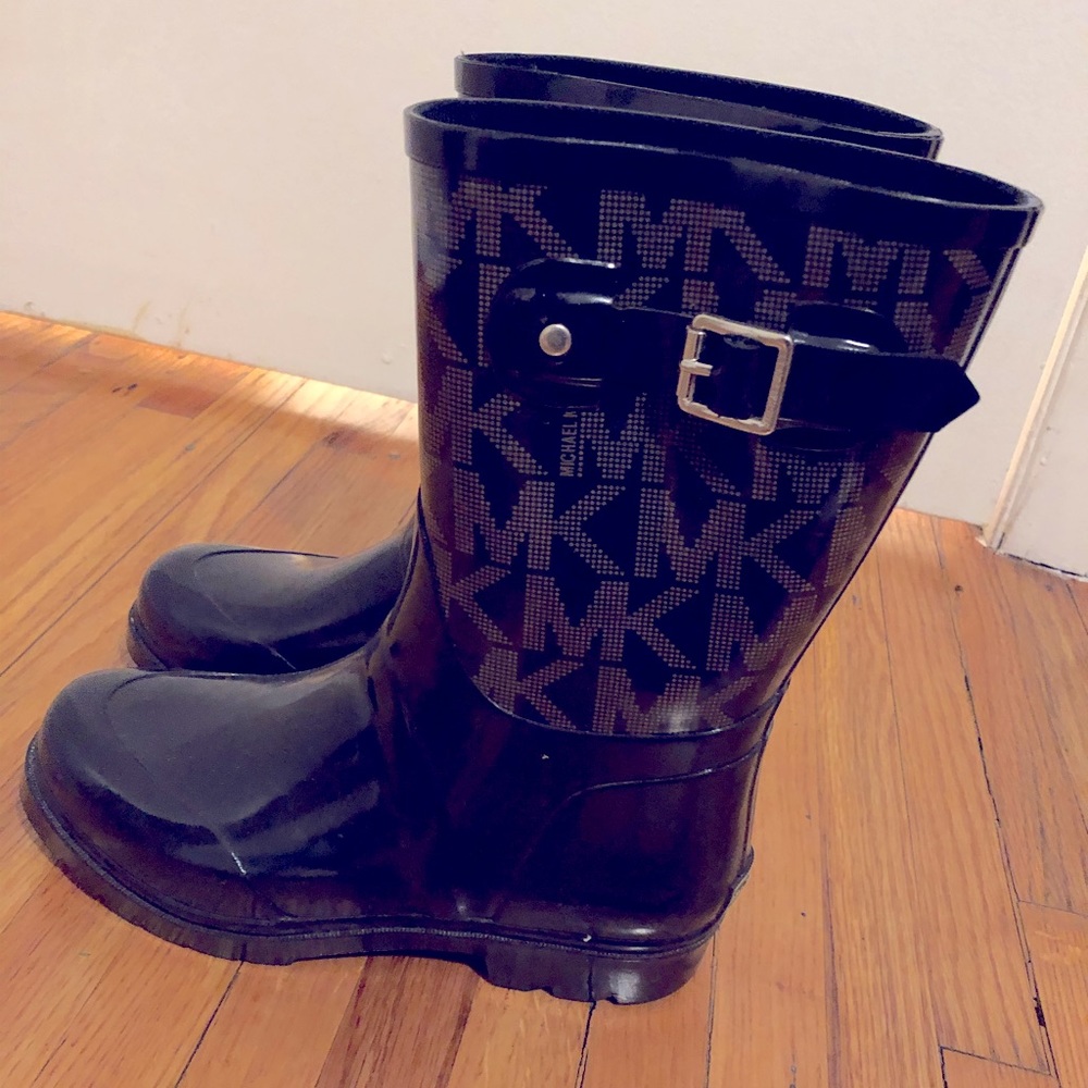 Michael Kors rain boots . Like new